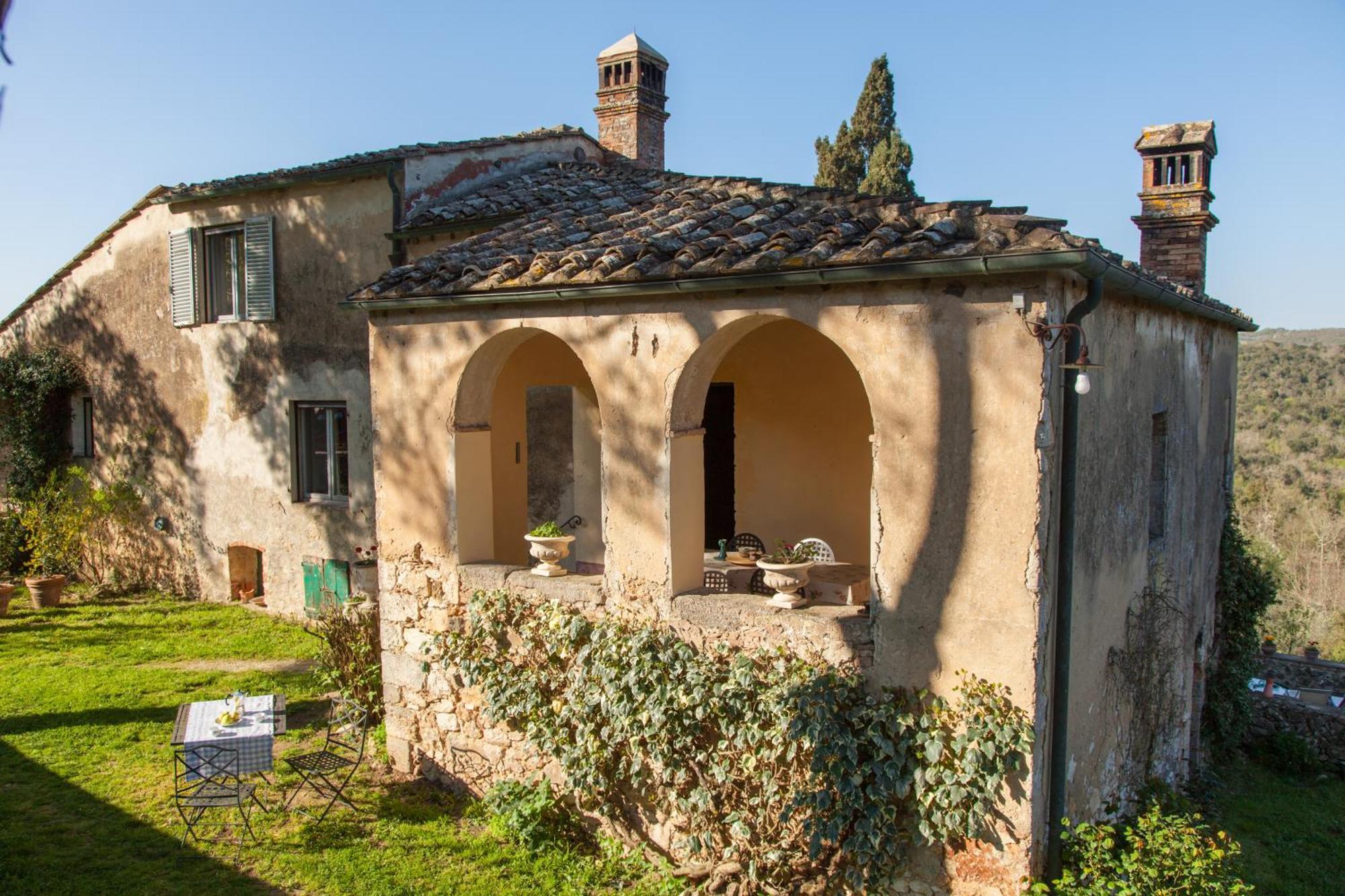 Tenuta Di Spannocchia Rosia Exteriör bild